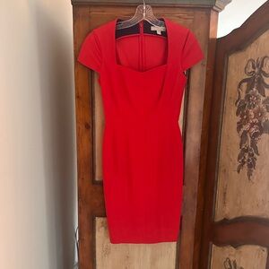 Banana Republic Scarlet Mini Dress with Cap Sleeves